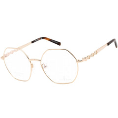 Charriol Women's Eyeglasses - Clear Lens Shiny Gold and Tortoise Frame | PC71038 C01