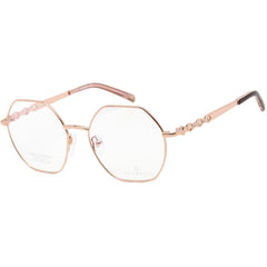 Charriol Women's Eyeglasses - Full Rim Shiny Pink Gold/Burgundy Frame | PC71038 C03