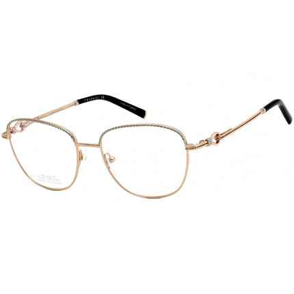 Charriol Women's Eyeglasses - Shiny Gold and Black Square Shape Frame | PC71035 C01 ,