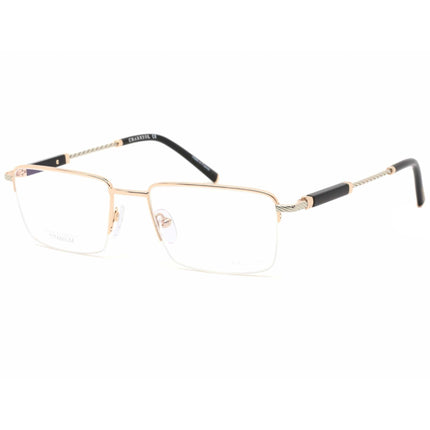 Charriol Women's Eyeglasses - Shiny Gold/Silver Titanium Half Rim Frame| PC75071 C01 ,