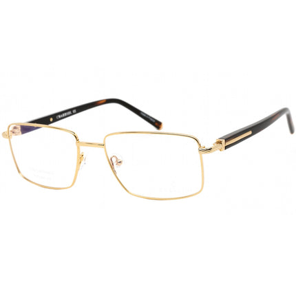 Charriol Women's Eyeglasses - Shiny Gold/Tortoise Rectangular Frame | PC75082 C03 ,
