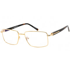 Charriol Women's Eyeglasses - Shiny Gold/Tortoise Rectangular Frame | PC75082 C03
