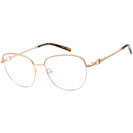 Charriol Women's Eyeglasses - Shiny Gold/Tortoise Square Shaped Frame | PC71035 C03 ,