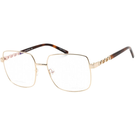 Charriol Women's Eyeglasses - Shiny Gold/Tortoise Square Shaped Frame | PC71041 C01 ,