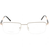 Charriol Women's Eyeglasses - Shiny Silver and Gold Rectangular Frame | PC75071 C02 ,
