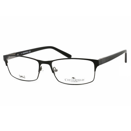 Chesterfield Men's Eyeglasses - Black Full Rim Metal Frame Clear Lens | 46 XL 0JVW 00 ,