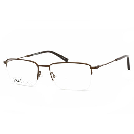 Chesterfield Men's Eyeglasses - Brown Half Rim Rectangular Frame | CH 81XL 009Q 00 ,