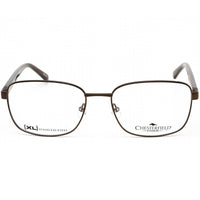 Chesterfield Men's Eyeglasses - Clear Demo Lens Brown Square Frame | CH 91XL 009Q 00 ,