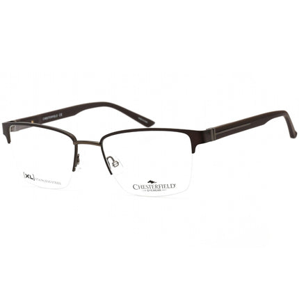 Chesterfield Men's Eyeglasses - Clear Demo Lens Matte Brown Frame | CH 87XL 04IN 00 ,