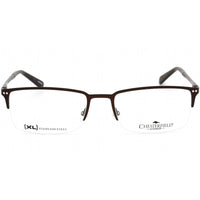Chesterfield Men's Eyeglasses - Dark Brown Rectangular Shape Frame | CH 84XL 0R0Z 00 ,