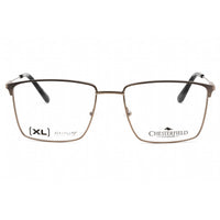 Chesterfield Men's Eyeglasses - Dark Ruthenium Rectangular Frame | CH 102XL 0TZ2 00 ,