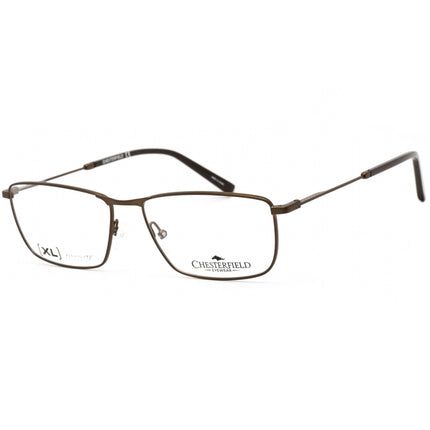 Chesterfield Men's Eyeglasses - Full Rim Brown Rectangular Frame | CH 80XL 009Q 00 ,