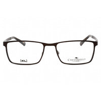 Chesterfield Men's Eyeglasses - Full Rim Dark Brown Metal Rectangular | 55XL 0R0Z 00 ,