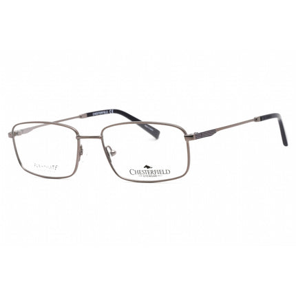 Chesterfield Men's Eyeglasses - Full Rim Silver Plastic Rectangular | CH 892 0YB7 00 ,