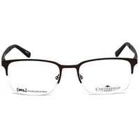 Chesterfield Men's Eyeglasses - Half Rim Dark Brown Metal Frame | CH 86XL 0R0Z 00 ,