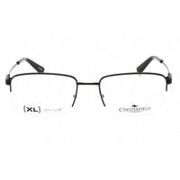 Chesterfield Men's Eyeglasses - Half Rim Matte Black Metal Frame | CH 96XL 0003 00 ,