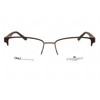 Chesterfield Men's Eyeglasses - Half Rim Matte Brown Metal Frame | CH 87XL 04IN 00 ,