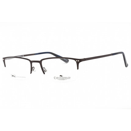 Chesterfield Men's Eyeglasses - Half Rim Matte Grey Metal Frame | CH 84XL 0FRE 00 ,
