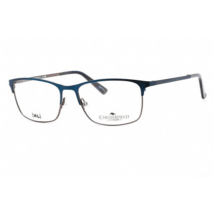 Chesterfield Men's Eyeglasses - Matte Bl Ruthenium Frame Clear Lens | 63XL 0KU0 00 ,