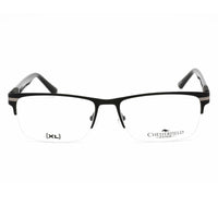 Chesterfield Men's Eyeglasses - Matte Black Half Rim Rectangular Frame | 62XL 0003 00 ,