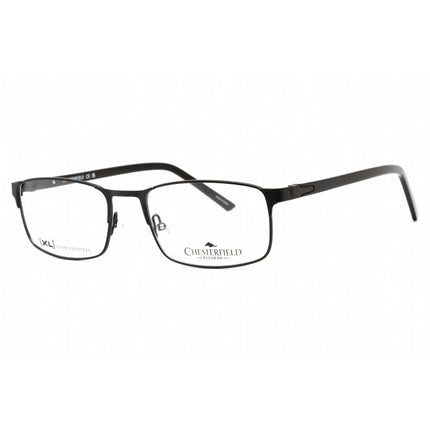 Chesterfield Men's Eyeglasses - Matte Black Metal Rectangular Frame | CH 85XL 0003 00 ,