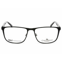 Chesterfield Men's Eyeglasses - Matte Black Metal Rectangular Frame | CH 89XL 0003 00 ,