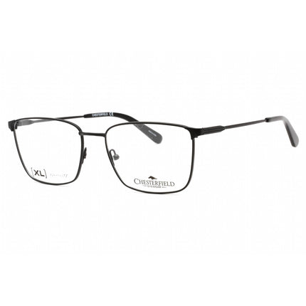 Chesterfield Men's Eyeglasses - Matte Black Metal Rectangular Frame | CH 95XL 0003 00 ,