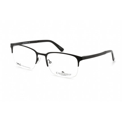 Chesterfield Men's Eyeglasses - Matte Black Stainless Steel Frame | CH 86XL 0003 00 ,