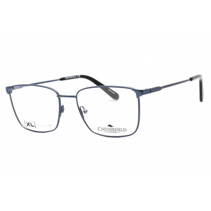 Chesterfield Men's Eyeglasses - Matte Blue Metal Rectangular Frame | CH 95XL 0FLL 00 ,