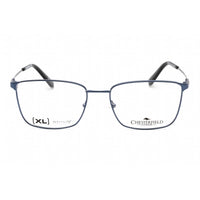 Chesterfield Men's Eyeglasses - Matte Blue Metal Rectangular Frame | CH 95XL 0FLL 00 ,