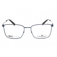 Chesterfield Men's Eyeglasses - Matte Blue Metal Square Shape Frame | CH 95XL 0FLL 00 ,