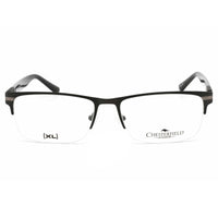 Chesterfield Men's Eyeglasses - Matte Gray Metal Frame Clear Demo Lens | 62XL 0FRE 00 ,