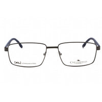 Chesterfield Men's Eyeglasses - Matte Grey Metal Rectangular Frame | CH 83XL 0FRE 00 ,