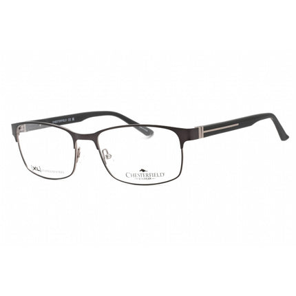 Chesterfield Men's Eyeglasses - Matte Grey Metal Rectangular Shape | CH 88XL 0RIW 00 ,