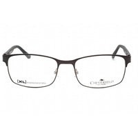 Chesterfield Men's Eyeglasses - Matte Grey Metal Rectangular Shape | CH 88XL 0RIW 00 ,