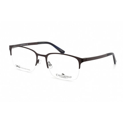 Chesterfield Men's Eyeglasses - Matte Grey Stainless Steel Frame | CH 86XL 0FRE 00 ,
