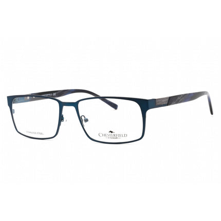 Chesterfield Men's Eyeglasses - Matte Navy Metal Rectangular Frame | 42 XL 0DL9 00 ,
