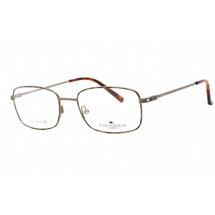 Chesterfield Men's Eyeglasses - Pewter Havana Metal Rectangular Frame | 812 05DN 00 ,