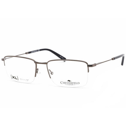 Chesterfield Men's Eyeglasses - Silver Metal Frame Clear Demo Lens | CH 81XL 0YB7 00 ,