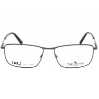 Chesterfield Men's Eyeglasses - Silver Rectangular Metal Full Rim | CH 80XL 0YB7 00 ,
