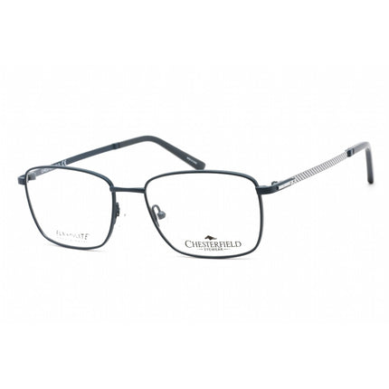 Chesterfield Unisex Eyeglasses - Clear Lens Navy Metal Square Frame | CH 895 0E8W 00 ,
