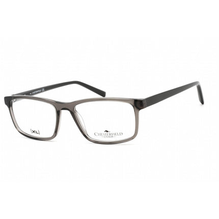 Chesterfield Unisex Eyeglasses - Grey Crystal Acetate Rectangular | CH 58XL 0CBL 00 ,