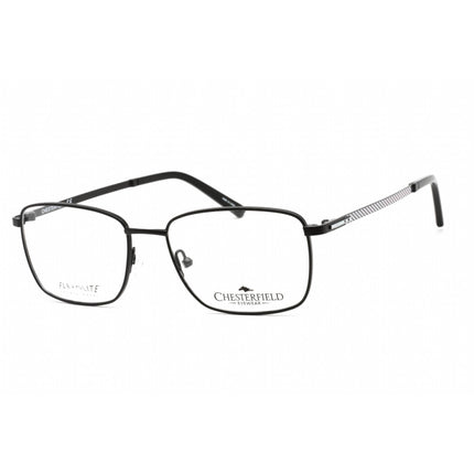Chesterfield Unisex Eyeglasses - Matte Black Metal Square Shape Frame | CH 895 0003 00 ,