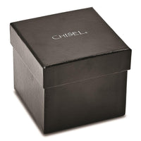 Chisel Stainless Steel White Dial Pocket Watch ,