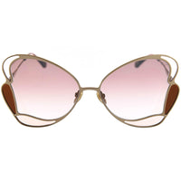 Chloe Women's Sunglasses - Butterfly Frame Purple Gradient Lens | CH0048S-30011230004 ,
