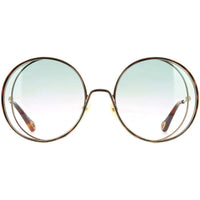 Chloe Women's Sunglasses - Full Rim Frame Green Gradient Lens | CH0037S-30009777004 ,