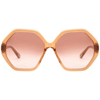 Chloe Women's Sunglasses - Orange Lens Acetate Square Frame | CH0008SA-30009905001 ,