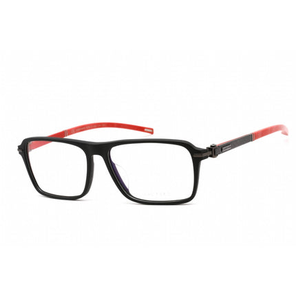 Chopard Men's Eyeglasses - Black Red Plastic Rectangular Shape Frame | VCH310 0703 ,