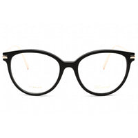 Chopard Men's Eyeglasses - Full Rim Shiny Black Plastic Round Frame | VCH298N 0700 ,