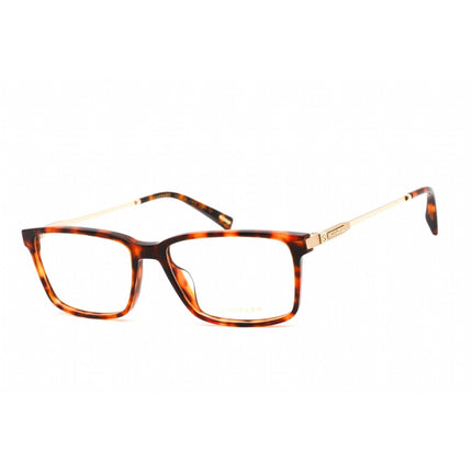 Chopard Men's Eyeglasses - Shiny Dark Havana Plastic Rectangular Frame | VCH308 0722 ,